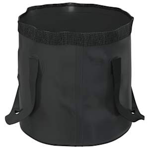 Skládací kbelíky 2 ks černé 20 l PVC - obrázek 4