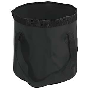 Skládací kbelíky 2 ks černé 20 l PVC - obrázek 5
