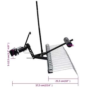 Vertikutátor pro zahradní traktor 109 cm - obrázek 9