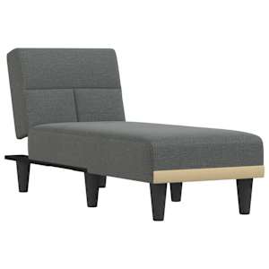 Lenoška tmavě šedá textil - obrázek 2