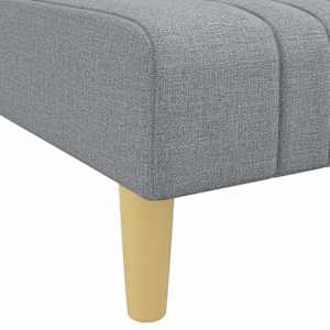 Lenoška světle šedá textil - obrázek 7