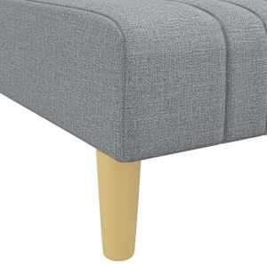 Lenoška světle šedá textil - obrázek 7