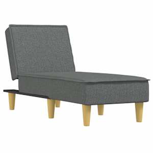 Lenoška tmavě šedá textil - obrázek 2