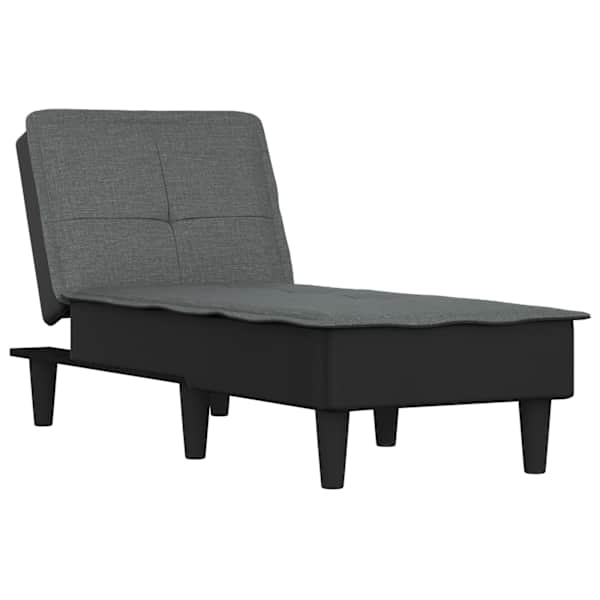 vidaXL kanapee, tumehall, kangas