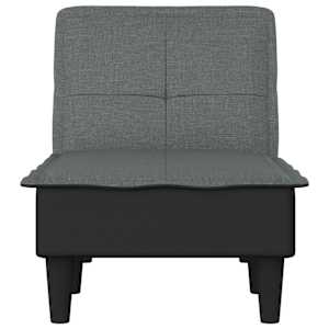 Lenoška tmavě šedá textil - obrázek 4