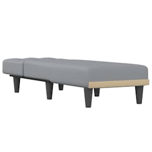 Lenoška světle šedá textil - obrázek 3