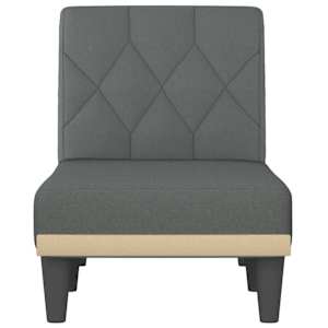 Lenoška tmavě šedá textil - obrázek 4