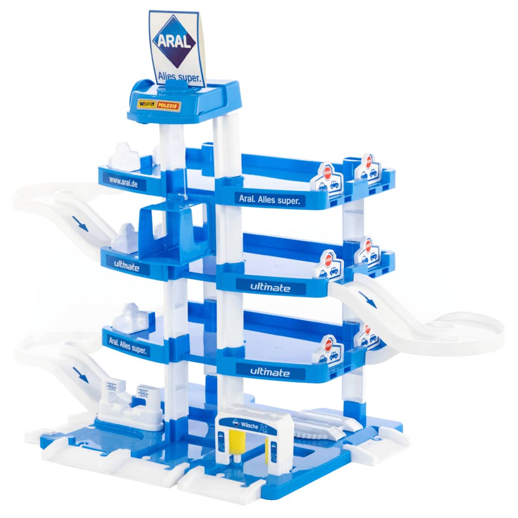 Polesie wader Parkeergarage met 4 verdiepingen 80x38x61 cm Polypropeen afbeelding