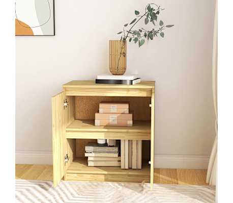 vidaXL Bočni ormarić 60 x 36 x 65 cm od masivne borovine