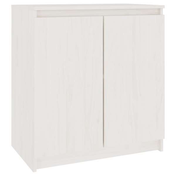 vidaXL lisakapp, valge, 60 x 36 x 65 cm, m&auml;nnipuit