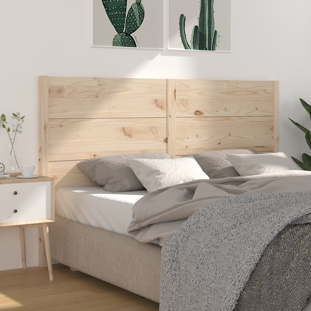 vidaXL Tăblie de pat, 141x4x100 cm, lemn masiv de pin