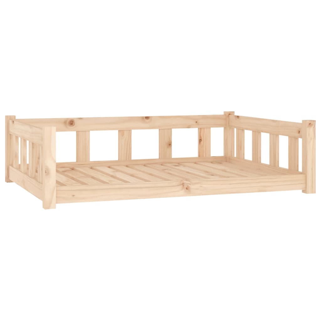 vidaXL Hondenmand 105,5x75,5x28 cm massief grenenhout