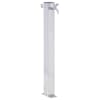 vidaXL veekraan aeda, 80 cm, roostevaba teras, kandiline