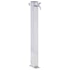 vidaXL veekraan aeda, 100 cm, roostevaba teras, kandiline