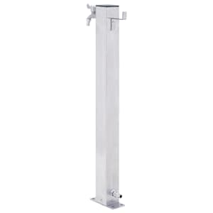 Zahradní sloupek na vodu 100 cm nerezová ocel čtvercový - obrázek 4