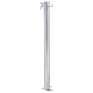 Zahradní sloupek na vodu 100 cm nerezová ocel kulatý - obrázek 4