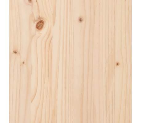 vidaXL Schoenenrekken 2 st 59x9x23 cm massief grenenhout wit