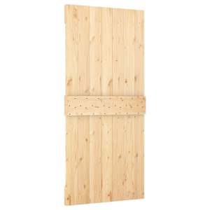 Dveře NARVIK Přírodní 95 x 210 cm Masivní borové dřevo - obrázek 6