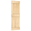 vidaXL Sile uks NARVIK 70 x 210 cm Tahke m&auml;nnipuit (t&ouml;&ouml;tlemata)