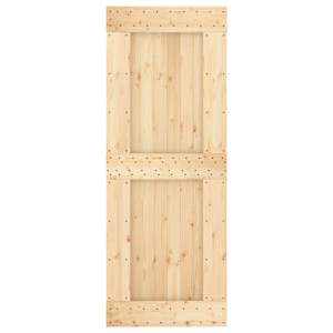 Dveře NARVIK Přírodní 80 x 210 cm Masivní borové dřevo - obrázek 5