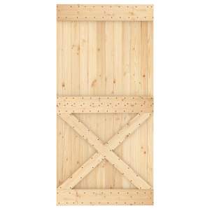 Dveře NARVIK Přírodní 100 x 210 cm Masivní borové dřevo - obrázek 5