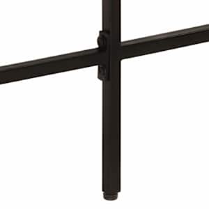Psací stůl 165x110x77 cm masivní mangovník a železo - obrázek 7