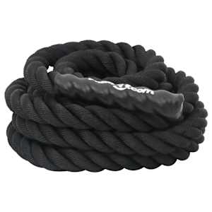Bojové lano černé 9 m 6,8 kg polyester - obrázek 5