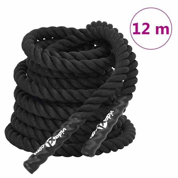 vidaXL lahinguk&ouml;is must 12 m 9 kg pol&uuml;ester
