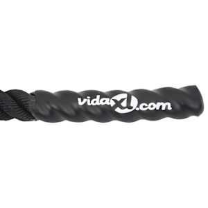 Bojové lano černé 12 m 9 kg polyester - obrázek 8