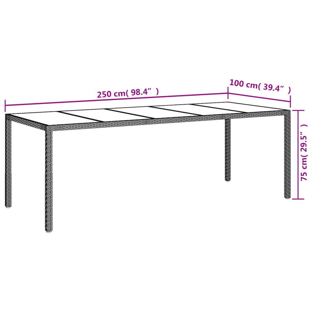 Set mobilier grădină cu perne, 9 piese, gri, poliratan