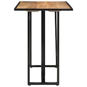 Jídelní stůl 110 x 55 x 75,5 cm masivní mangovníkové dřevo - obrázek 3