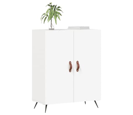 vidaXL Dulap, alb, 69,5x34x90 cm, lemn compozit