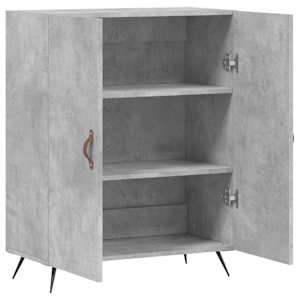 Příborník betonově šedý 69,5 x 34 x 90 cm kompozitní dřevo - obrázek 6