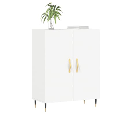 vidaXL Dulap, alb, 69,5x34x90 cm, lemn compozit