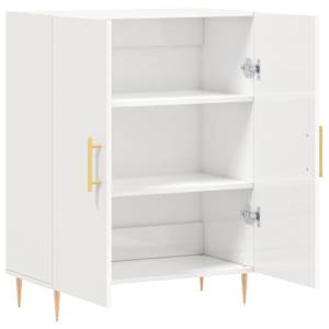 Příborník bílý s vysokým leskem 69,5x34x90 cm kompozitní dřevo - obrázek 6