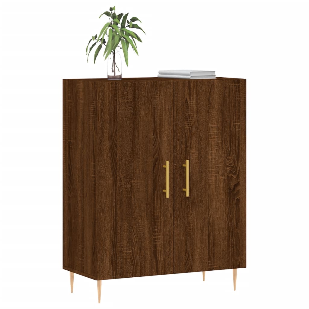 vidaXL Sideboard Braun Eichen-Optik 69,5x34x90 cm Holzwerkstoff