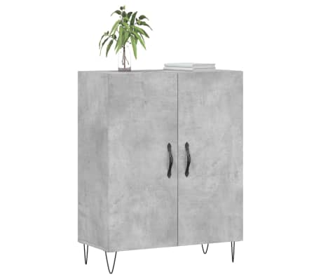 vidaXL Sideboard Betongrau 69,5x34x90 cm Holzwerkstoff