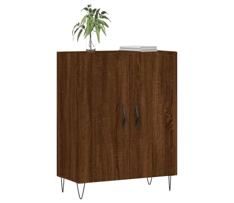 vidaXL Dulap, stejar maro, 69,5x34x90 cm, lemn prelucrat