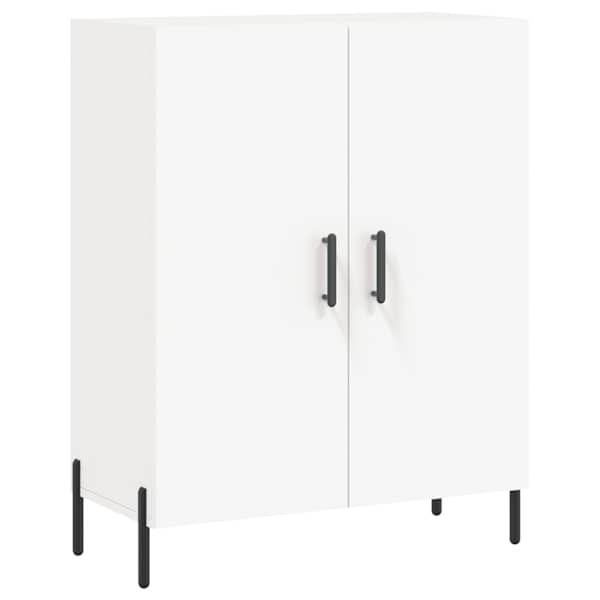 vidaXL puhvetkapp, valge, 69,5 x 34 x 90 cm, tehispuit
