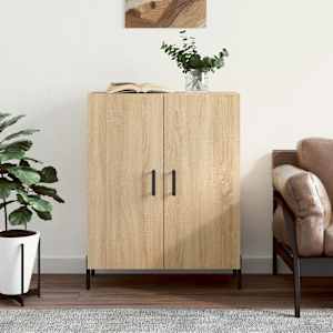 Komoda sonoma hrast 69,5x34x90 cm inženirski les