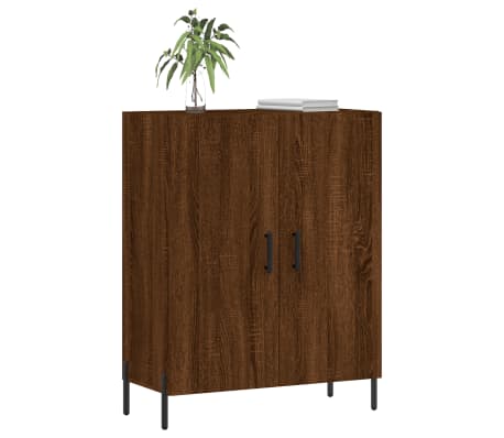 vidaXL Dulap, stejar maro, 69,5x34x90 cm, lemn prelucrat