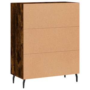 Příborník kouřový dub 69,5 x 34 x 90 cm kompozitní dřevo - obrázek 8