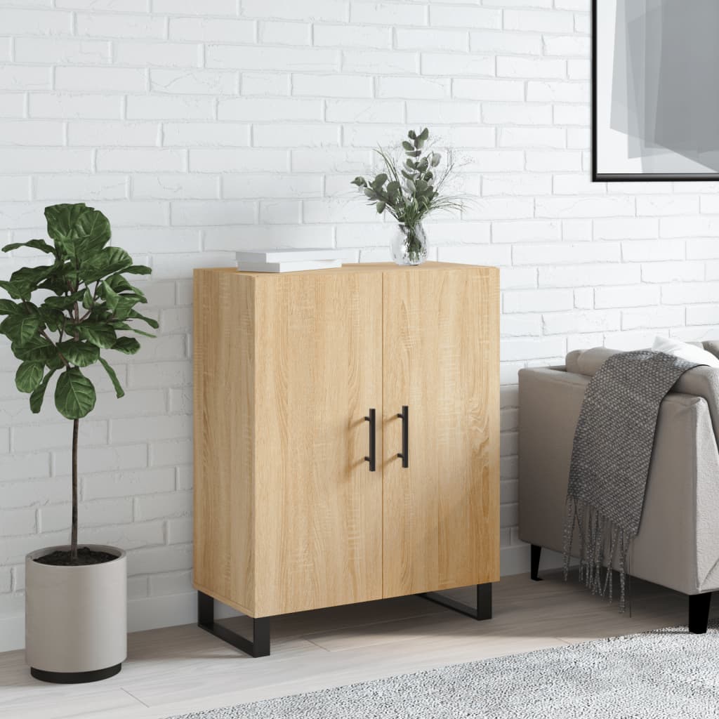 vidaXL Sideboard Sonoma-Eiche 69,5x34x90 cm Holzwerkstoff