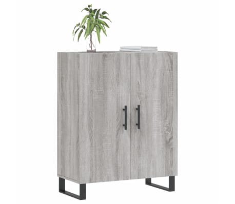 vidaXL Ντουλάπι Γκρι Sonoma 69,5 x 34 x 90 εκ. από Επεξεργασμένο Ξύλο