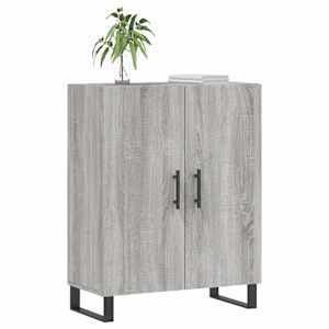 vidaXL Ντουλάπι Γκρι Sonoma 69,5 x 34 x 90 εκ. από Επεξεργασμένο Ξύλο
