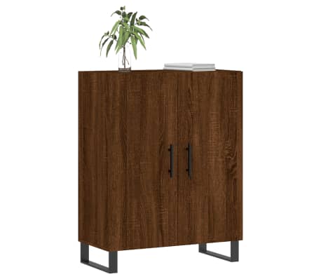 vidaXL Dulap, stejar maro, 69,5x34x90 cm, lemn prelucrat