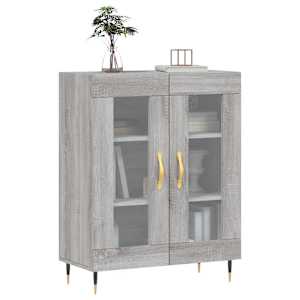 vidaXL Sideboard Grau Sonoma 69,5x34x90 cm Holzwerkstoff