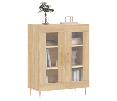 vidaXL Dulap, stejar sonoma, 69,5x34x90 cm, lemn compozit
