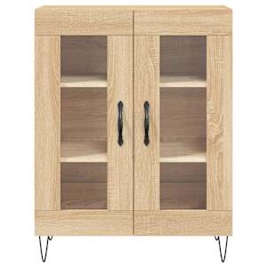 Příborník dub sonoma 69,5 x 34 x 90 cm kompozitní dřevo - obrázek 5