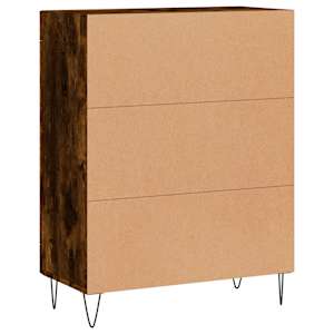 Příborník kouřový dub 69,5 x 34 x 90 cm kompozitní dřevo - obrázek 8